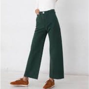 Jesse Kamm Sailor Pants in Forest Service Green Size 0